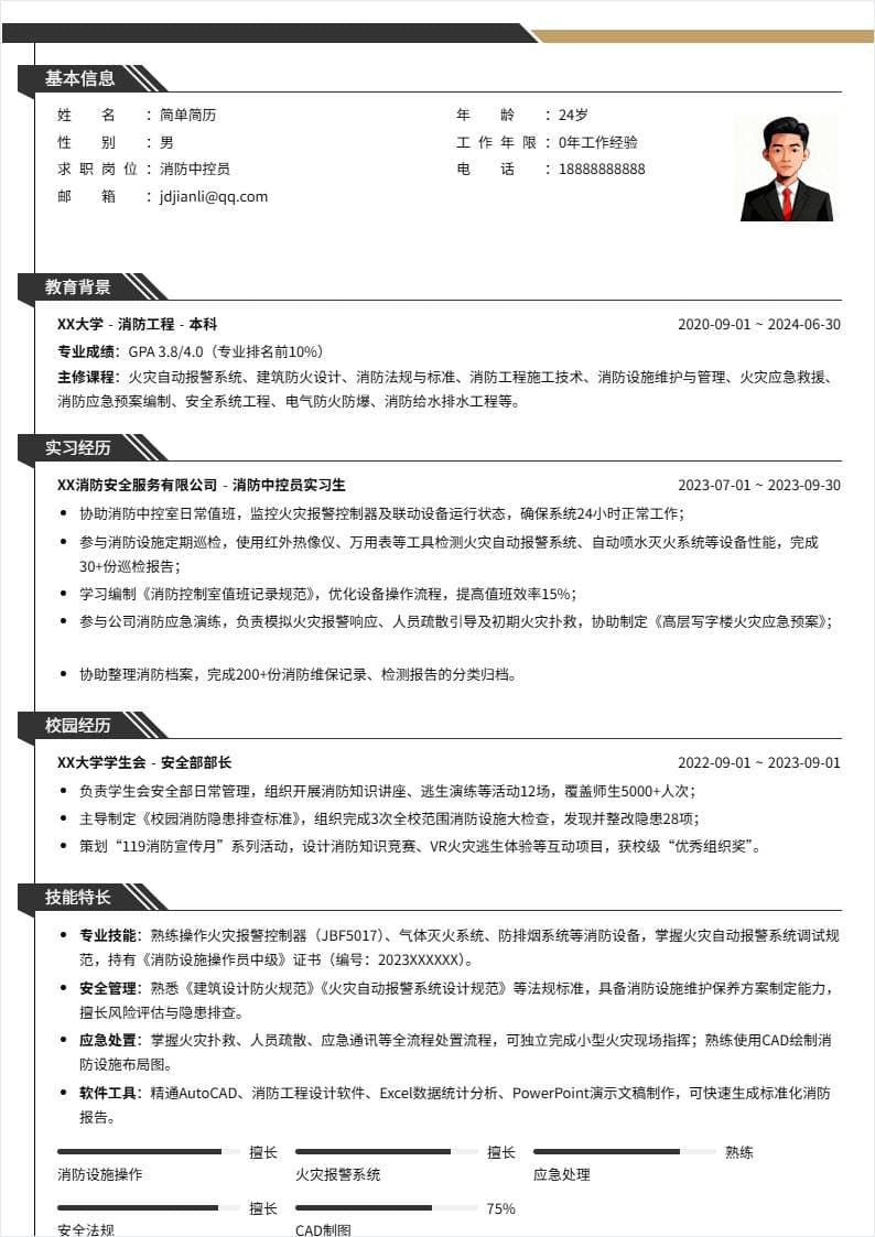 消防中控员 | 校招