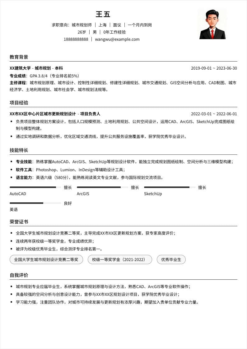 城市规划 | 校招