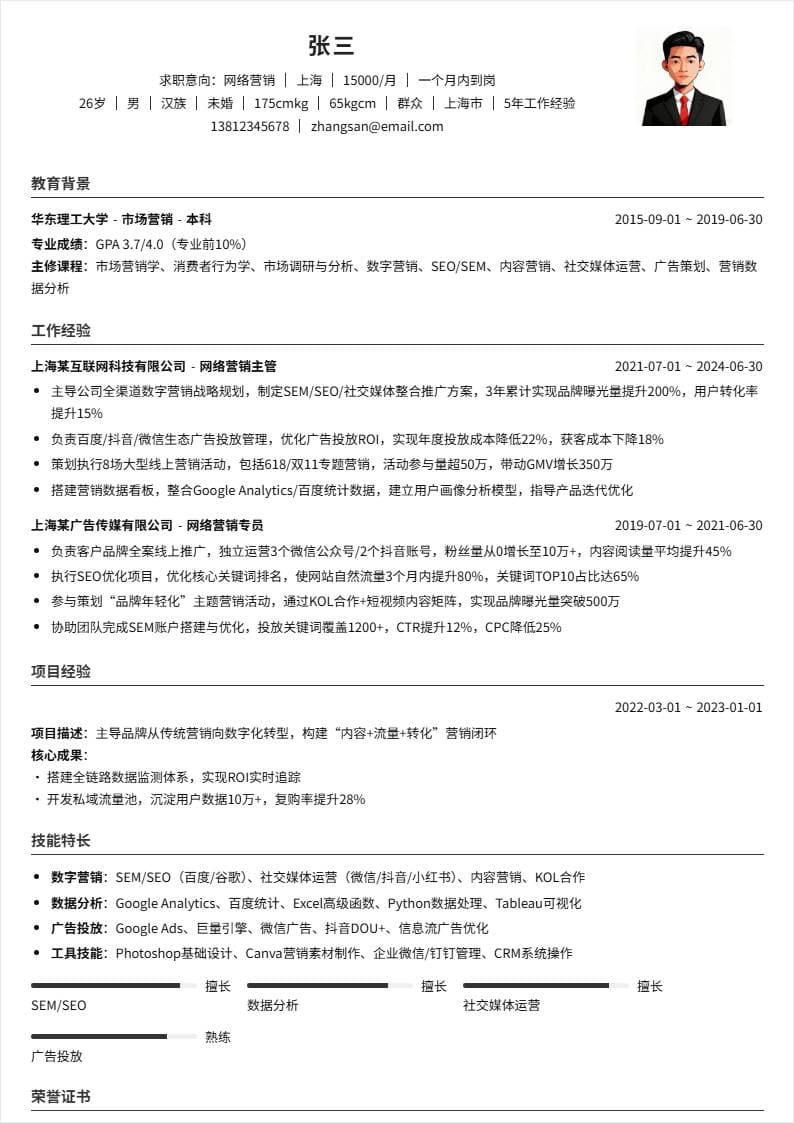 网络营销 | 社招