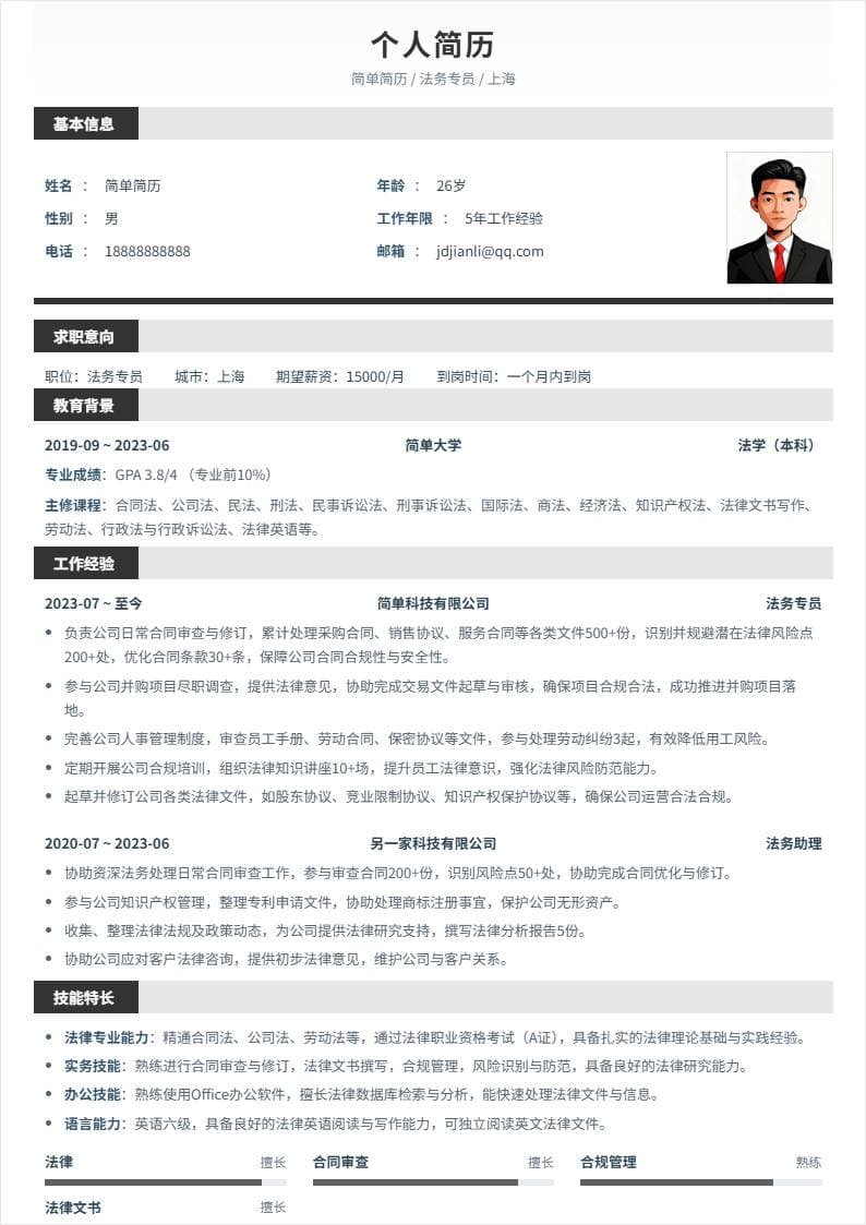 法务 | 社招